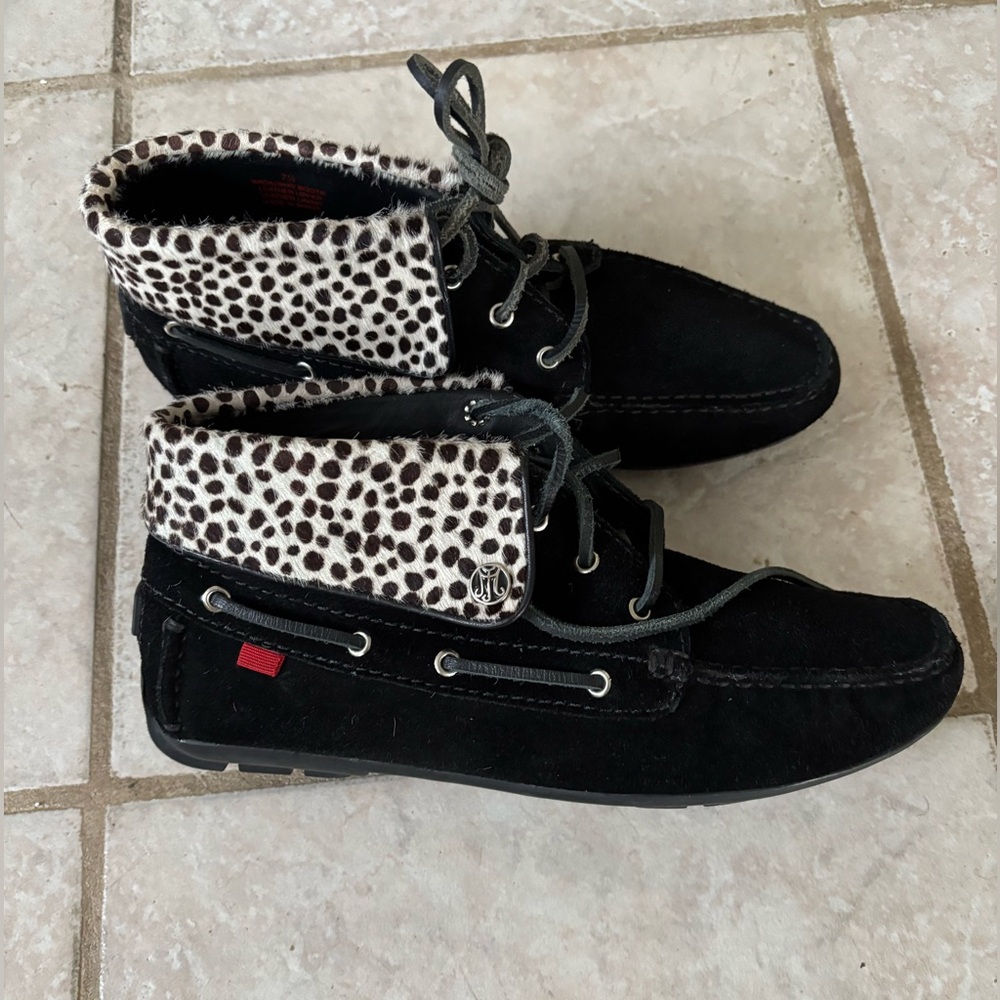 Marc Joseph New York Black Suede Booties Women’s 7.5